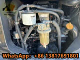 2023 Komatsu PC35MR mini excavator engine compartment view