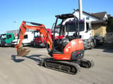 2013 Kubota U-20-3 mini excavator, side view