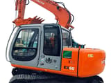 2023 Hitachi EX60 crawler excavator side view