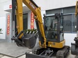 2026 XCMG SY35U mini excavator, front three-quarter view