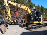 2018 Caterpillar 315FL crawler excavator, front three-quarter view