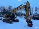 2012 Caterpillar 324E crawler excavator, side view