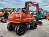2005 Atlas 1605 M wheel excavator, rear three-quarter view