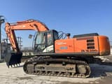 2020 Hitachi ZAXIS 350H crawler excavator, side profile view