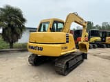2017 Komatsu PC60-7 mini excavator, rear three-quarter view