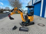 Berger Kraus BK1350JSR mini excavator, side view