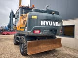 2020 Hyundai HW180 wheel excavator rear view