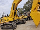 2022 Komatsu PC350-7 crawler excavator, side view