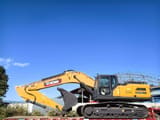 2026 XCMG XE370GK crawler excavator, side profile view