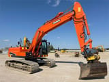 2011 Doosan DX225LC crawler excavator, side view