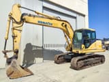 2006 Komatsu PC180NLC-7K crawler excavator, side view