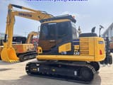 2024 Komatsu PC130 crawler excavator, side view
