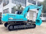 2020 Kobelco SK210LC-6E crawler excavator, rear three-quarter view