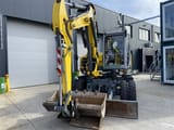 2022 Wacker Neuson EW100 wheel excavator front view