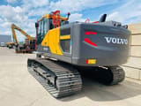 2024 Volvo EC220EL crawler excavator rear three-quarter view