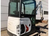 2022 Bobcat E19 mini excavator, rear three-quarter view