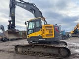2013 Volvo ECR235 crawler excavator, side view