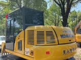 2024 Komatsu PC70-8 mini excavator rear three-quarter view