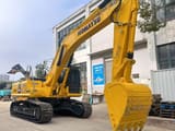 2023 Komatsu PC360 crawler excavator, front three-quarter view