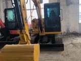 Caterpillar 307E mini excavator front view