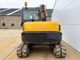 2015 Kubota KX080-4A mini excavator, rear view