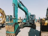 2024 Kobelco SK260D crawler excavator, front three-quarter view
