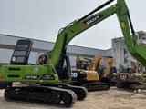 2022 Sany SY215C crawler excavator, side profile view