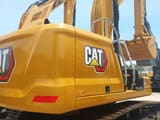 2024 Caterpillar 330GC crawler excavator rear three-quarter view