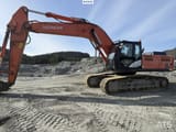 2013 Hitachi Zaxis 350LC crawler excavator side view