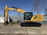 2018 Caterpillar 320-07A crawler excavator side view