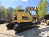 2012 Caterpillar 328D LCR crawler excavator rear view