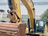 2020 Caterpillar 349 crawler excavator boom and bucket view
