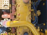 2021 Caterpillar 329D crawler excavator engine compartment view