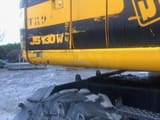 2001 JCB JS130W wheel excavator side body detail