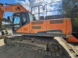 2015 Doosan DX300LC crawler excavator side view