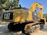 2022 Caterpillar 336D2 crawler excavator, rear three-quarter view