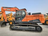 2024 Doosan DX225LCA crawler excavator side view