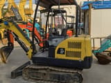 2023 Komatsu PC20MR mini excavator, side view
