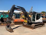2016 Terex TC 125 crawler excavator, side view