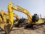 2010 Komatsu PC360 crawler excavator, side view