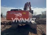 2008 Hitachi ZX350LC-3 crawler excavator, rear view