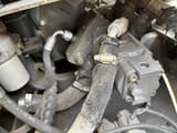 2023 Volvo EC55B mini excavator engine compartment detail