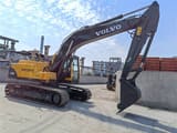 2023 Volvo EC210B crawler excavator, side view