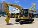 2016 Komatsu PC78US-6 crawler excavator, side view