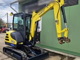 2016 Yanmar SV26 mini excavator, side view