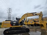 2020 Caterpillar 330D2L crawler excavator, side profile view
