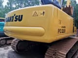 2016 Komatsu PC220 excavator rear view