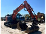 2019 Hitachi ZX135US-6 crawler excavator, side view