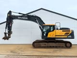 2022 Hyundai HX300AL crawler excavator side view