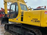 2017 Komatsu PC200-6 crawler excavator, side view